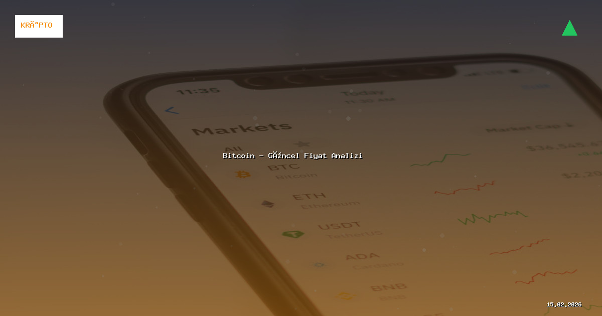 15 Şubat 2026 Bitcoin Fiyatı - Güncel Analiz