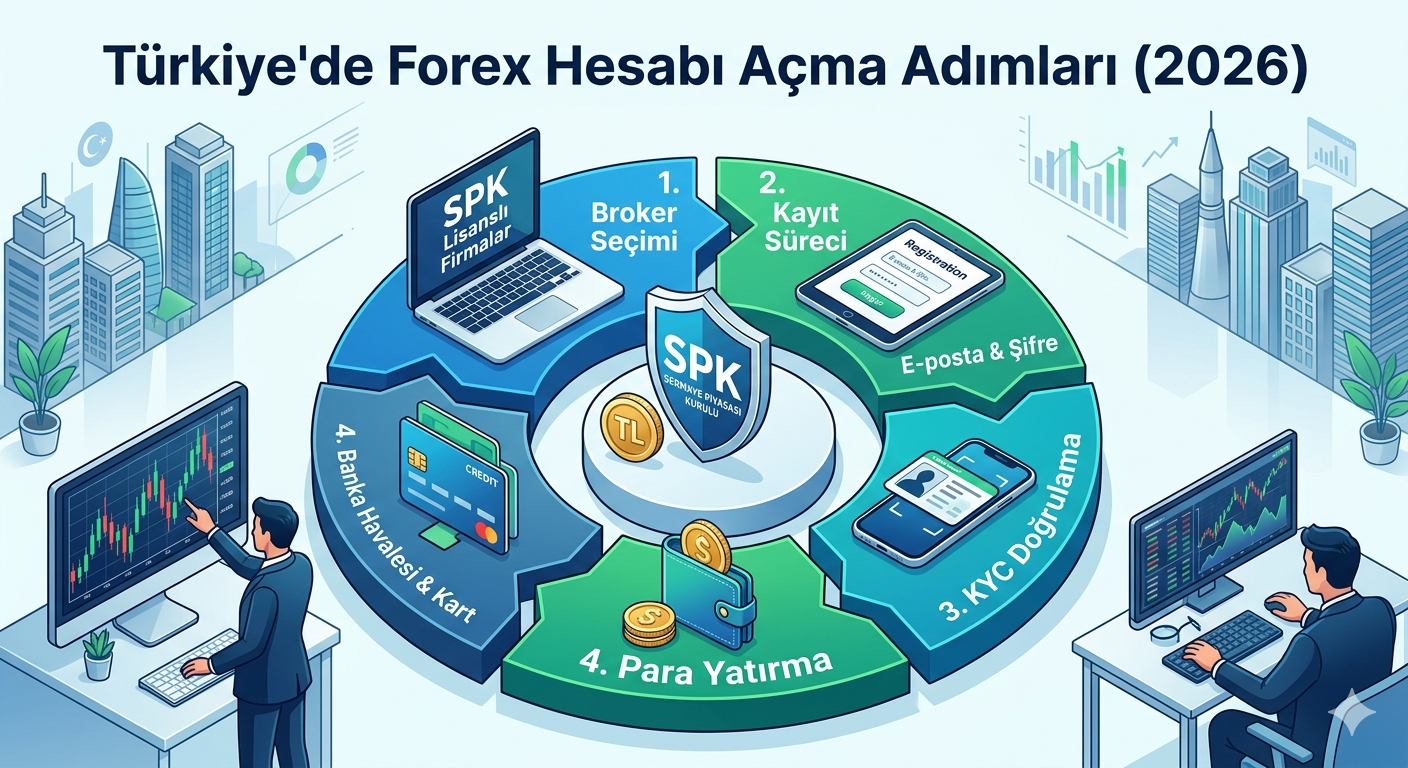 Türkiye'de Forex Hesabı Açmak: SPK Lisanslı Firmada İşlem Başlatma