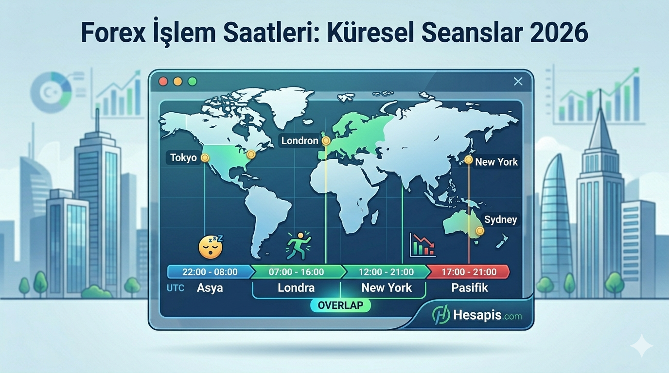 Forex İşlem Saatleri: Hangi Saatlerde İşlem Yapmalı? 2026