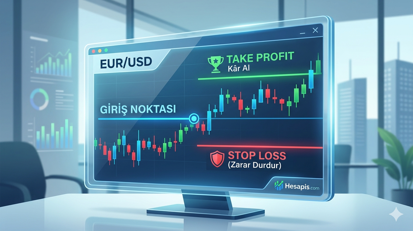 Forex İşlemde Stop Loss ve Take Profit: Zarar Kontrol Kâr Alma Strateji