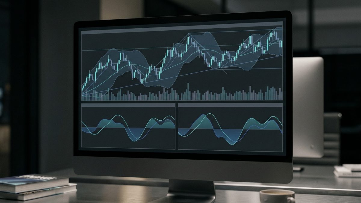 Teknik analiz göstergelerinin grafik altında panel olarak gösterimi