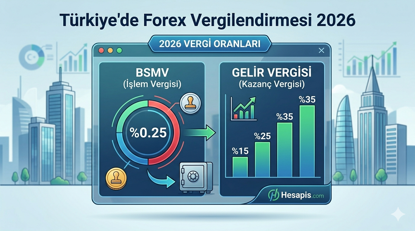 Forex Vergilendirmesi: Kazançlar Nasıl Vergilendirilir? 2026