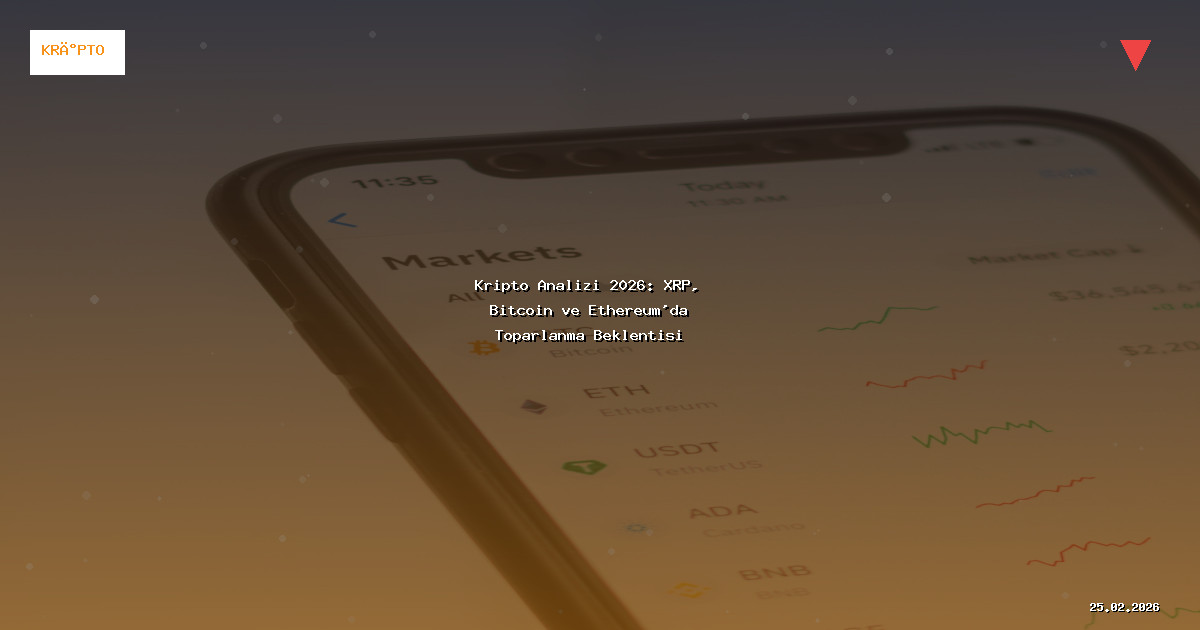 Kripto Analizi 2026: XRP, Bitcoin ve Ethereum'da Toparlanma Beklentisi